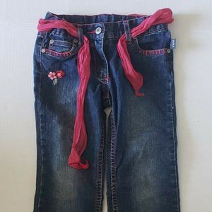 Pumpkin Patch Girls Size 4 Jeans Embroidered